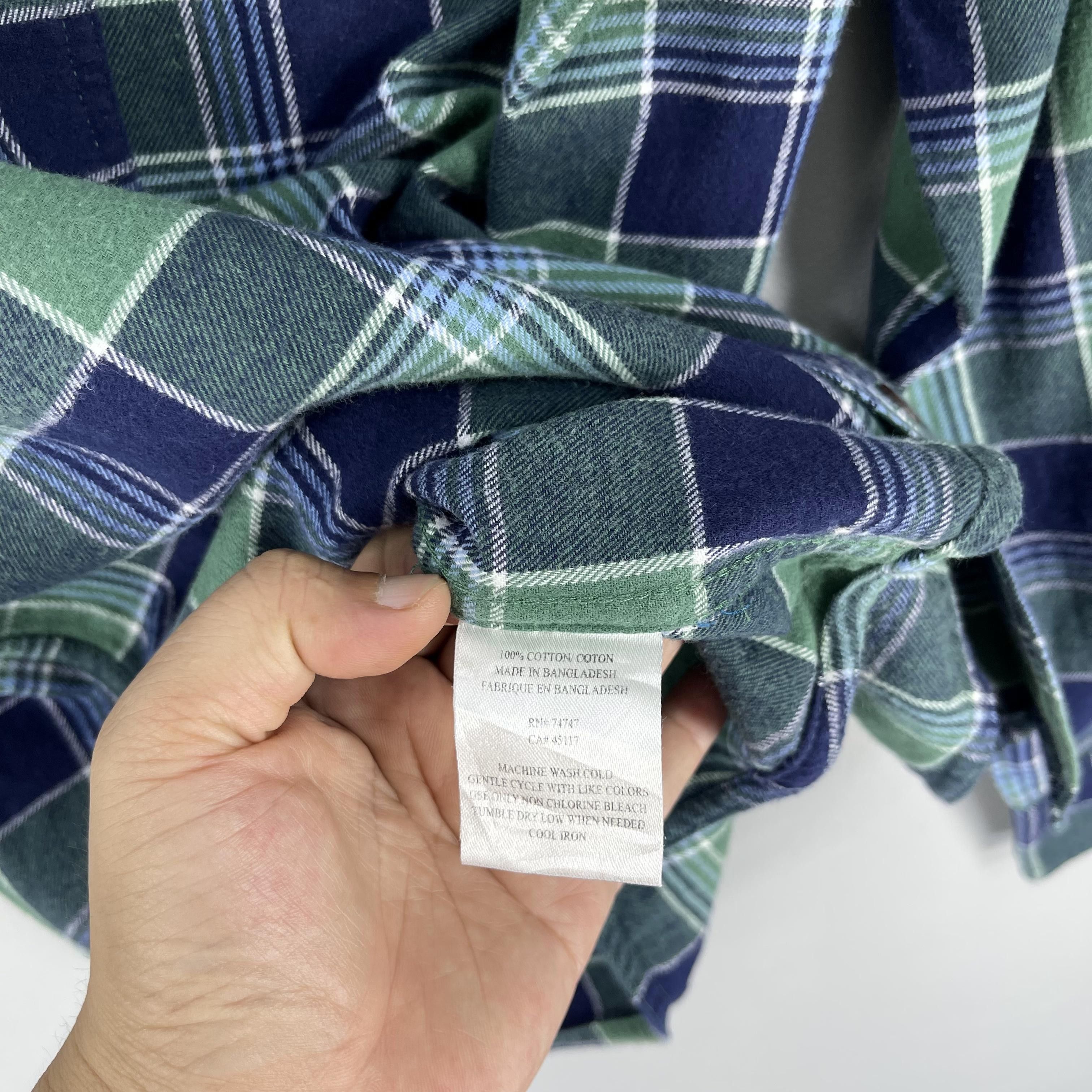 Flannel Vintage 90's RED HEAD Checkered Tartan Flannel Button Up Size US M / EU 48-50 / 2 - 6 Thumbnail