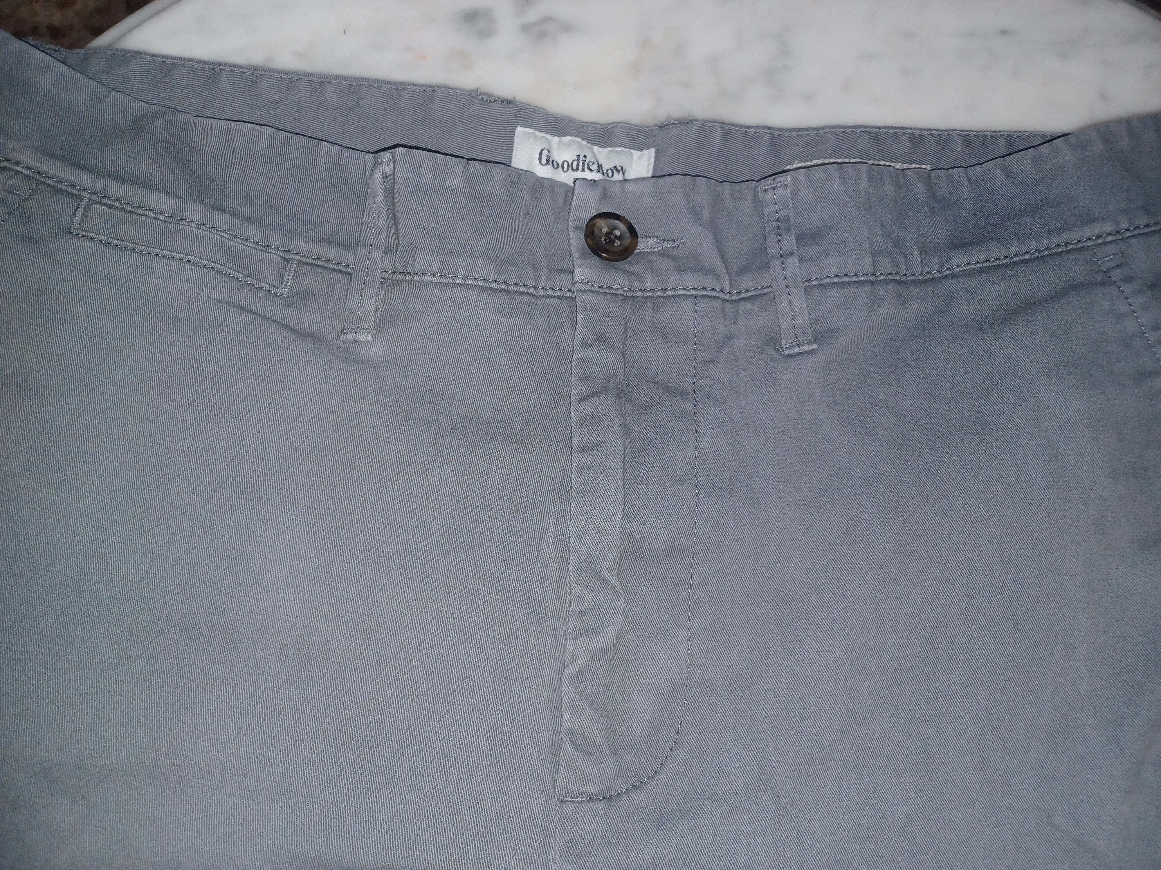 Other Goodfellow & Co. Men's Pants Straight/Rectro 32 x 32 Gray Size US 32 / EU 48 - 2 Thumbnail