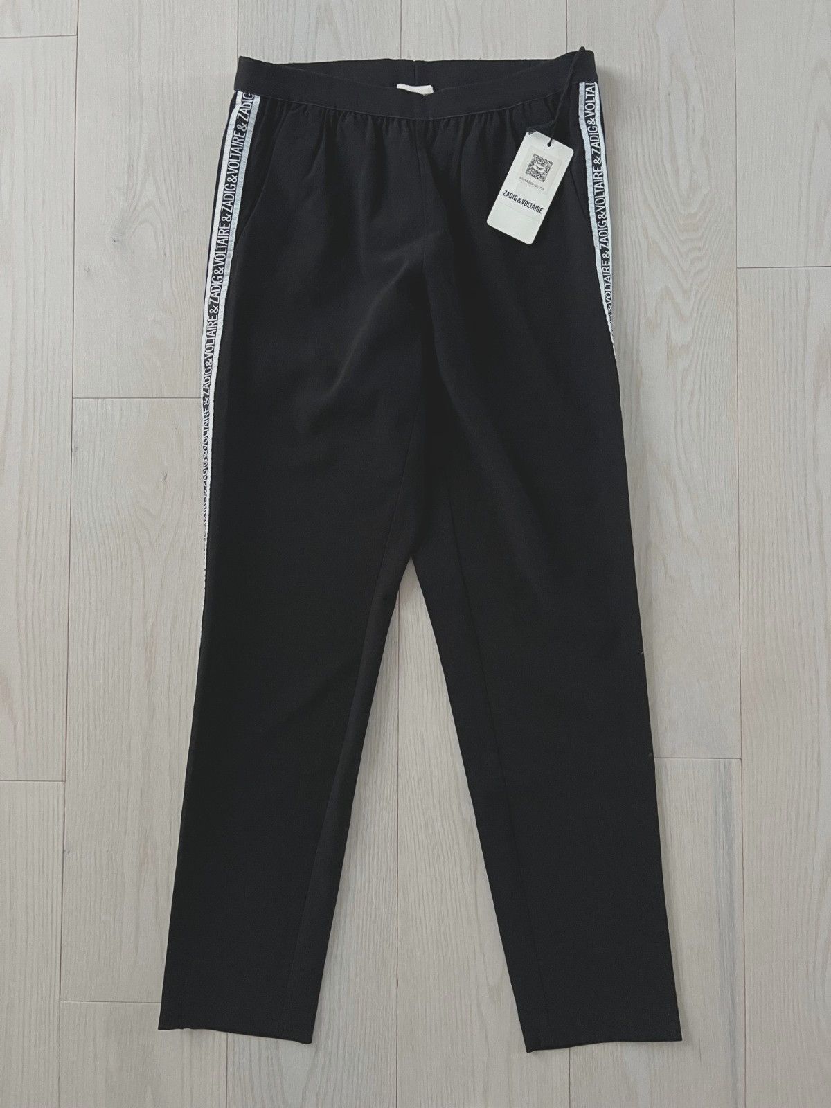 Zadig & Voltaire Zadig & Voltaire Paula Band Perm Trouser Pant in Black 38/M Size 30" / US 8 / IT 44 - 6 Thumbnail