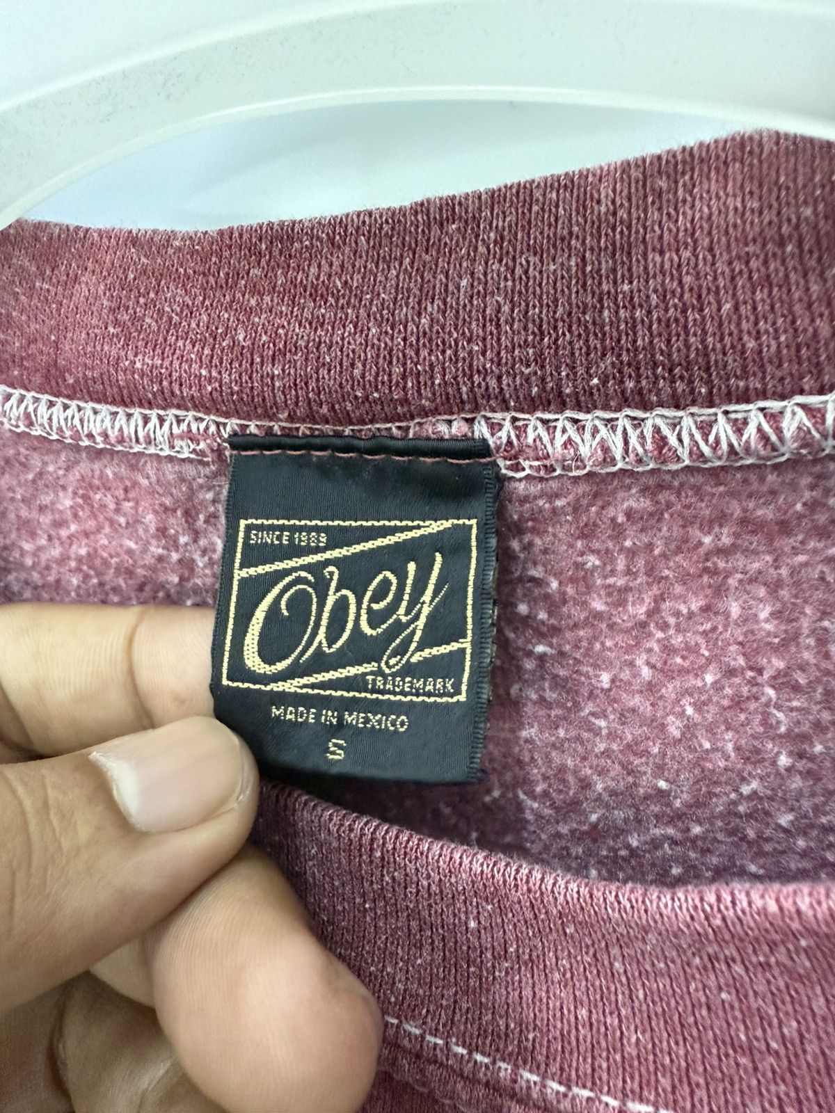 Obey 🔥 OBEY SKATEBOARD STREETWEAR TIE DYE SWEATSHIRT - S Size US M / EU 48-50 / 2 - 5 Thumbnail