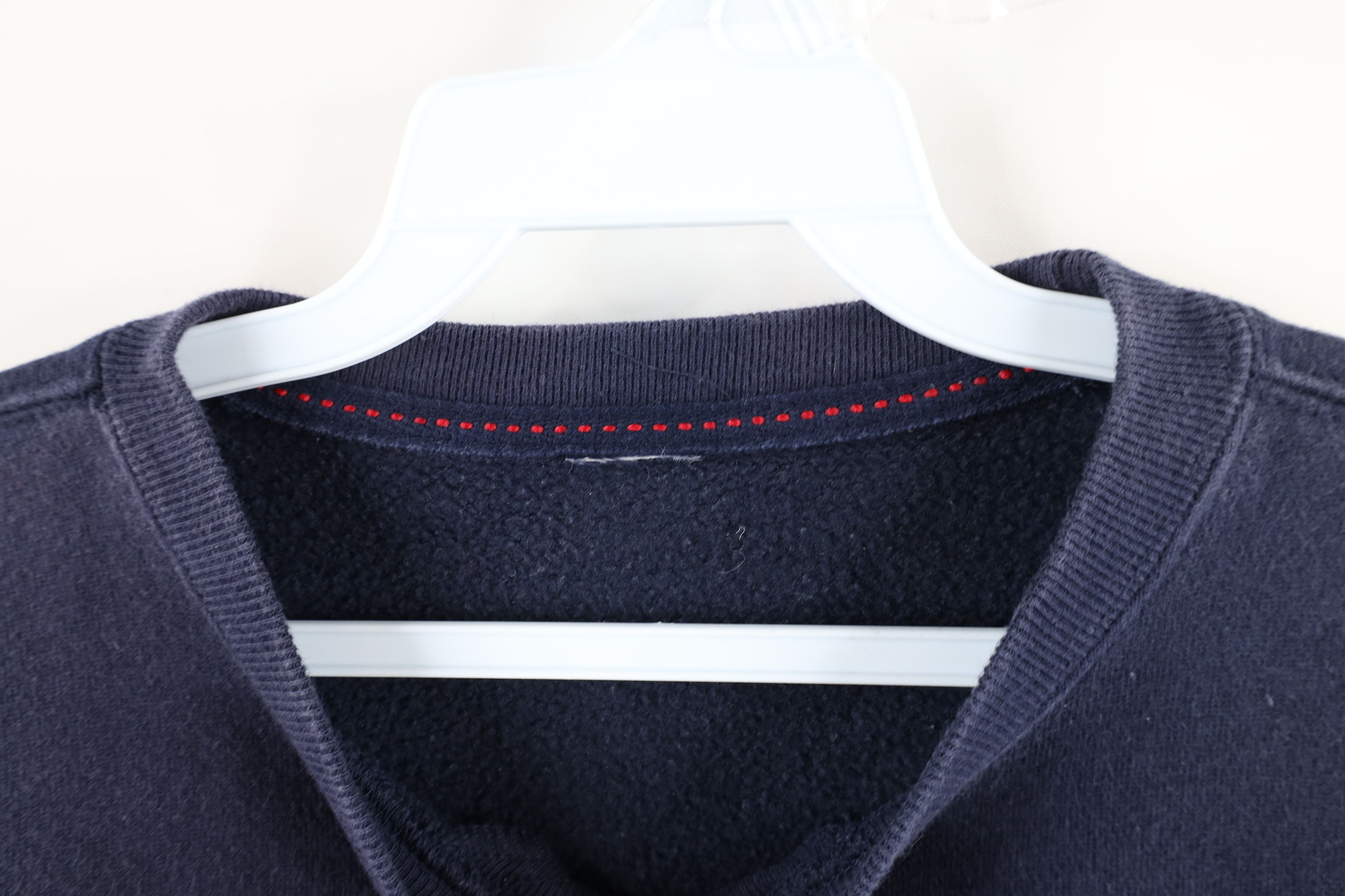 Gap × Vintage Vintage Gap Spell Out Crewneck Sweatshirt Navy Blue Size S / US 4 / IT 40 - 6 Thumbnail