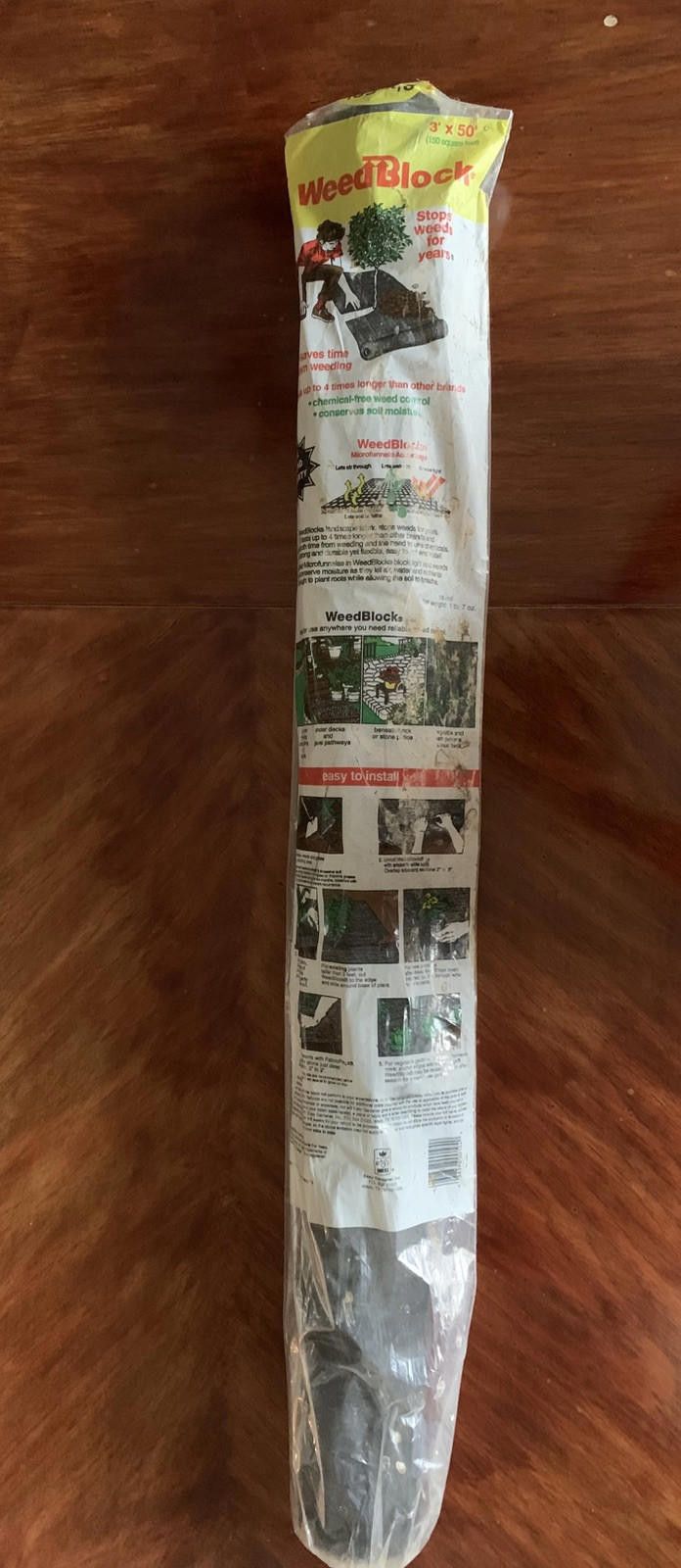 Other 3' X 50' (150 sqr ft) WeedBlock Garden Fabric Size ONE SIZE - 5 Thumbnail