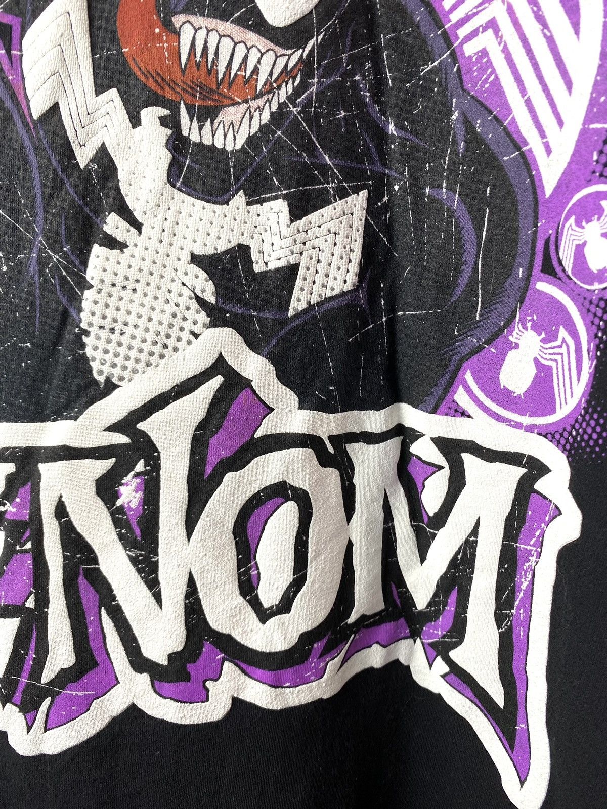 Marvel Comics 2000s Vintage Venom Horror by Marvel Comics T Shirt Batman Size US XXL / EU 58 / 5 - 5 Thumbnail