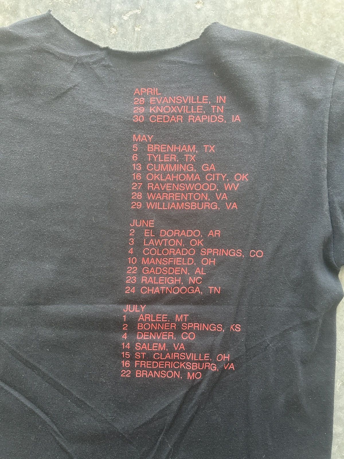 Band Tees × Vintage Vintage 1989 Restless Heart Tour Tee Size US M / EU 48-50 / 2 - 7 Thumbnail