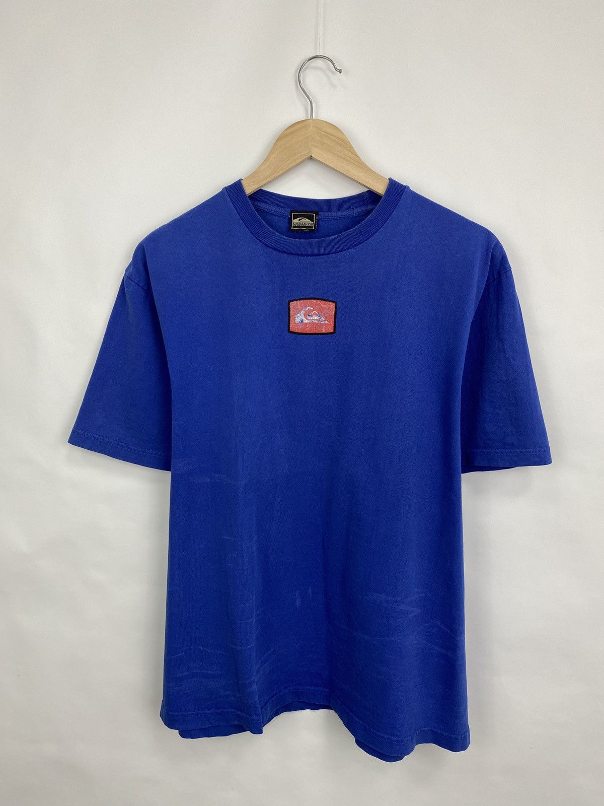 Quiksilver 🇺🇸 Vintage 90s Quiksilver Center Logo T-Shirt Rare Retro Y2K Size US M / EU 48-50 / 2 - 5 Thumbnail