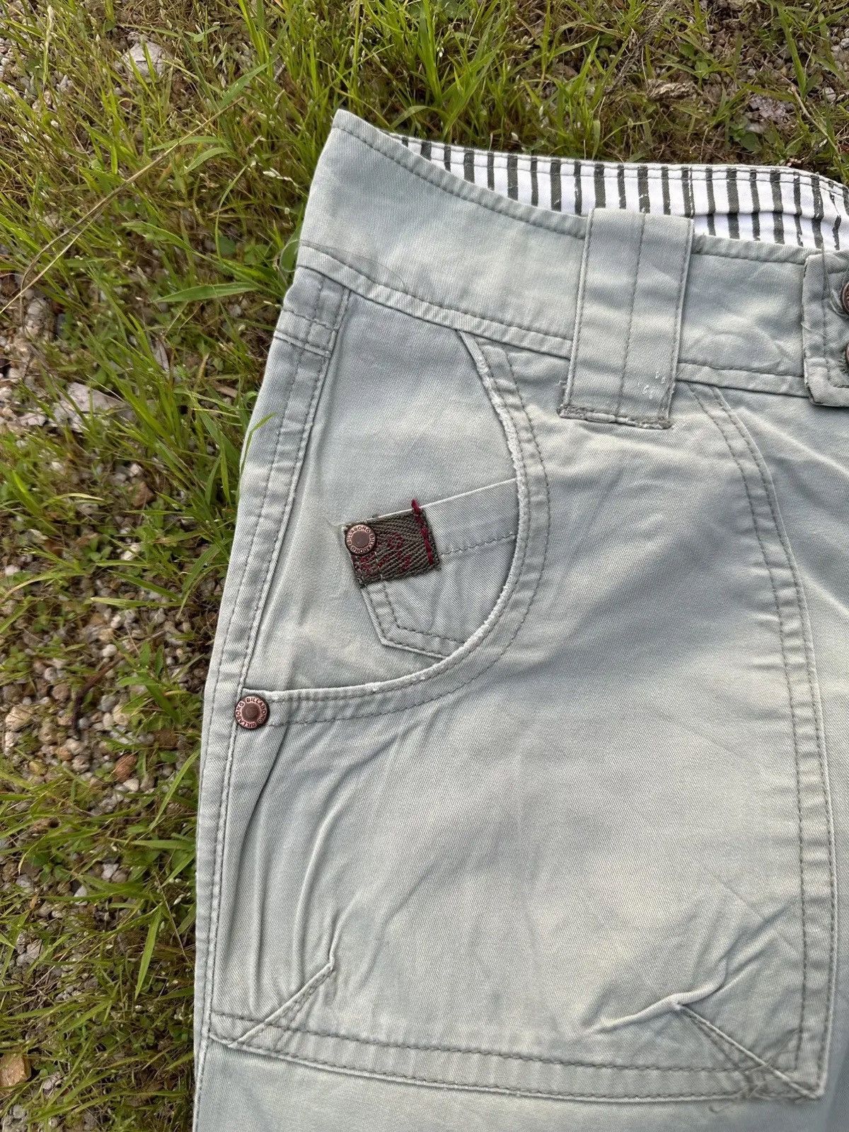 Billabong W31 L32🔥FLARES/BOOTCUT Y2K VINTAGE BILLABONG LOW RISE CARGO Size US 31 - 11 Thumbnail