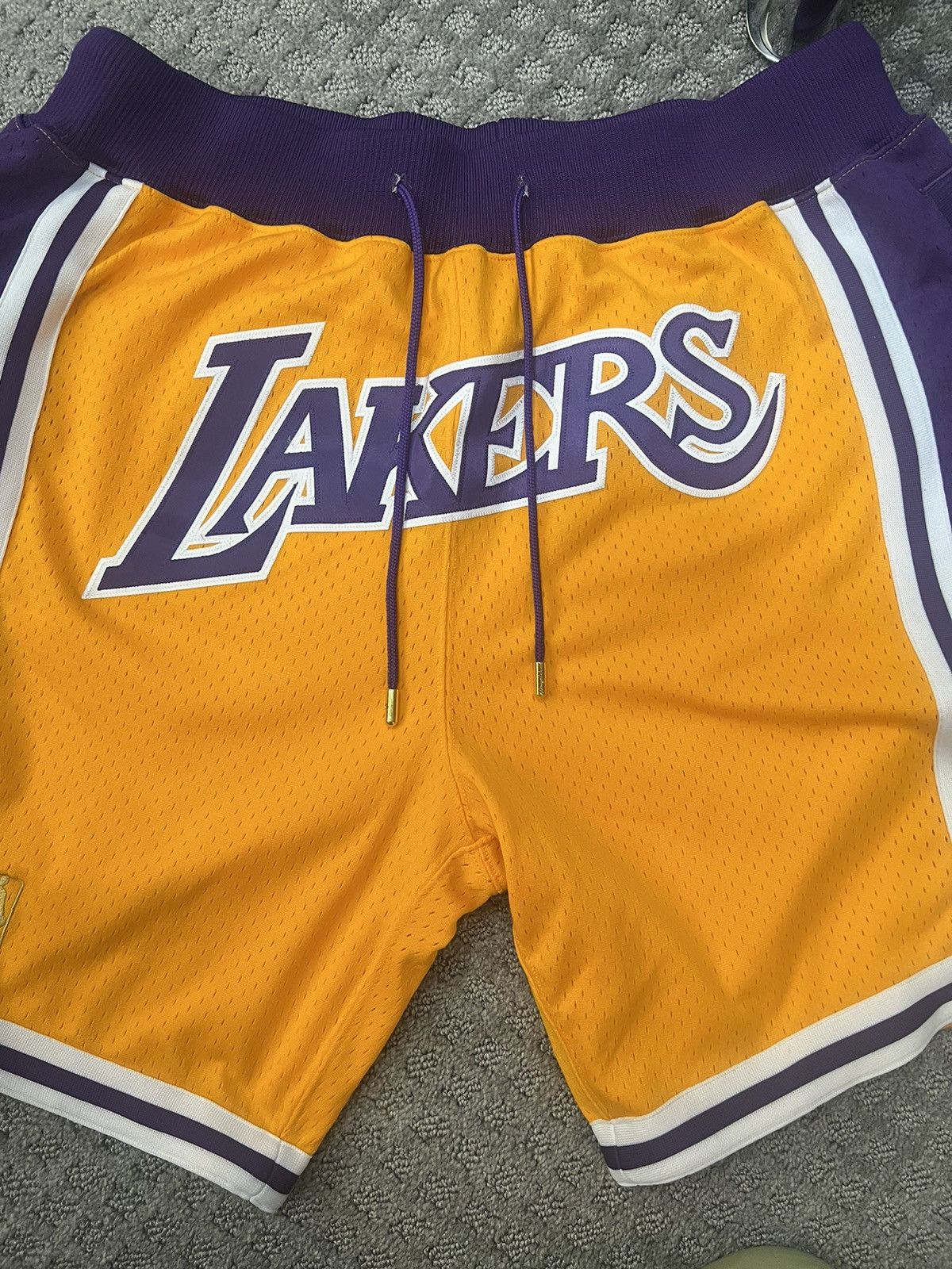 Just Don Just Don x Mitchell u0026 Ness Lakers Shorts | Grailed