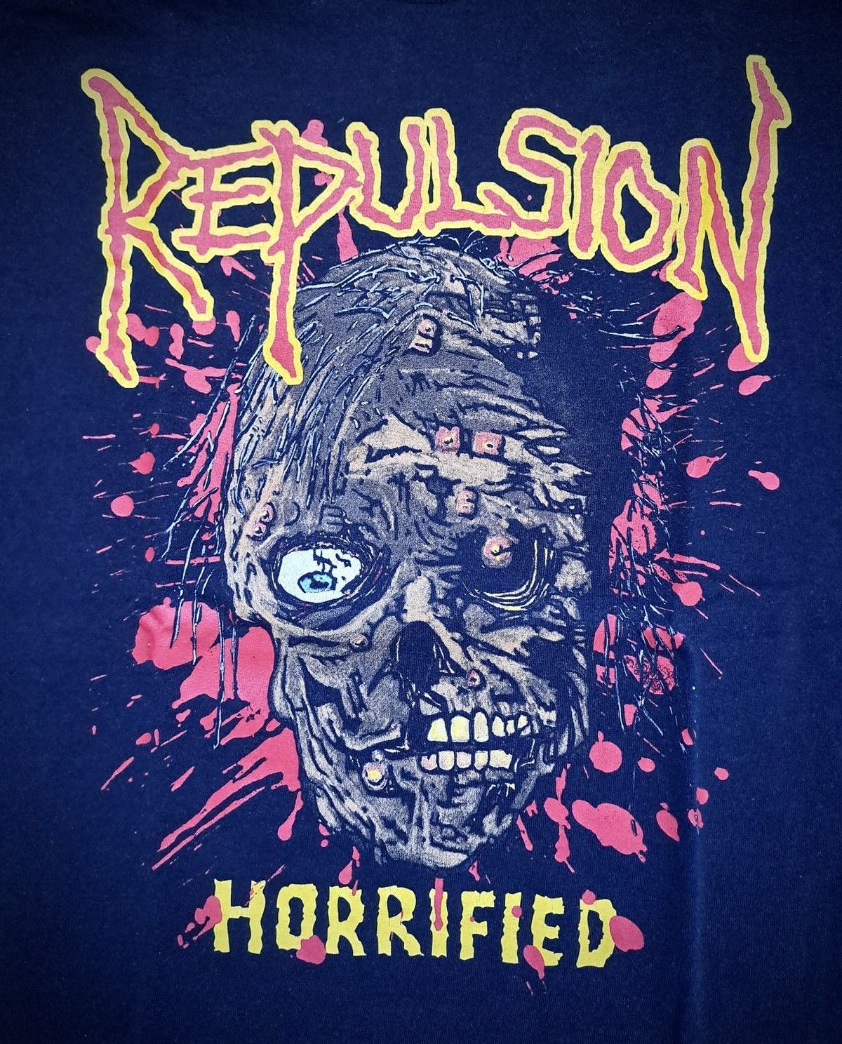 Band Tees REPULSION x HORRIFIED x T-Shirt Size US XL / EU 56 / 4 - 2 Thumbnail