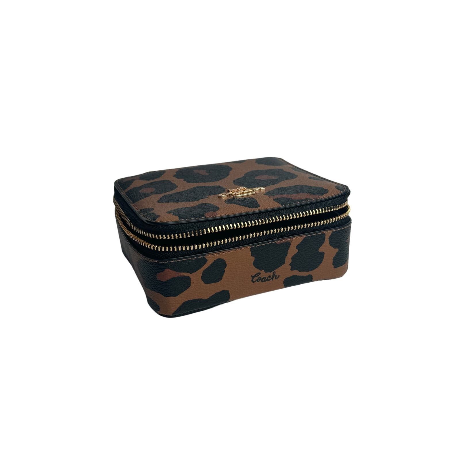 Coach Coach Jewlery Box with Leopard print New Size ONE SIZE - 8 Thumbnail