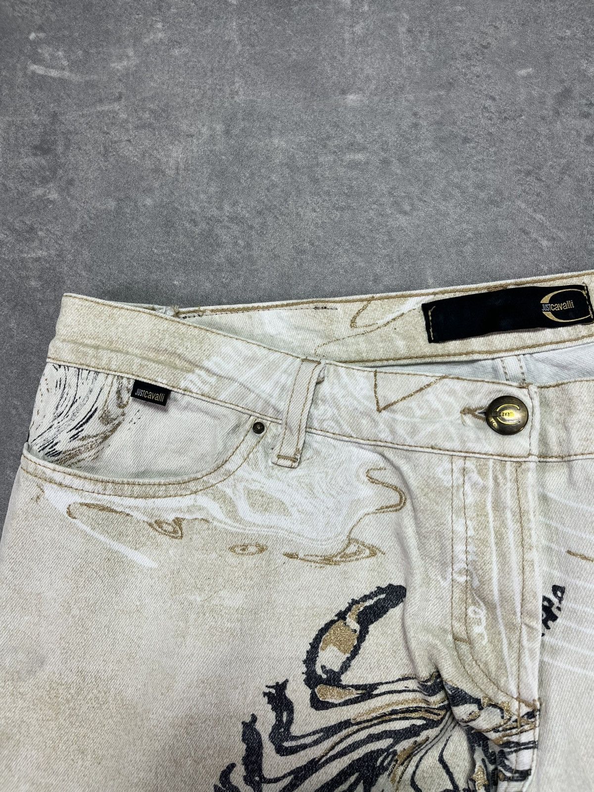 Just Cavalli 00s Just Cavalli Astrology Zodiac Denim Jeans 32 34 00s Size US 32 / EU 48 - 7 Thumbnail