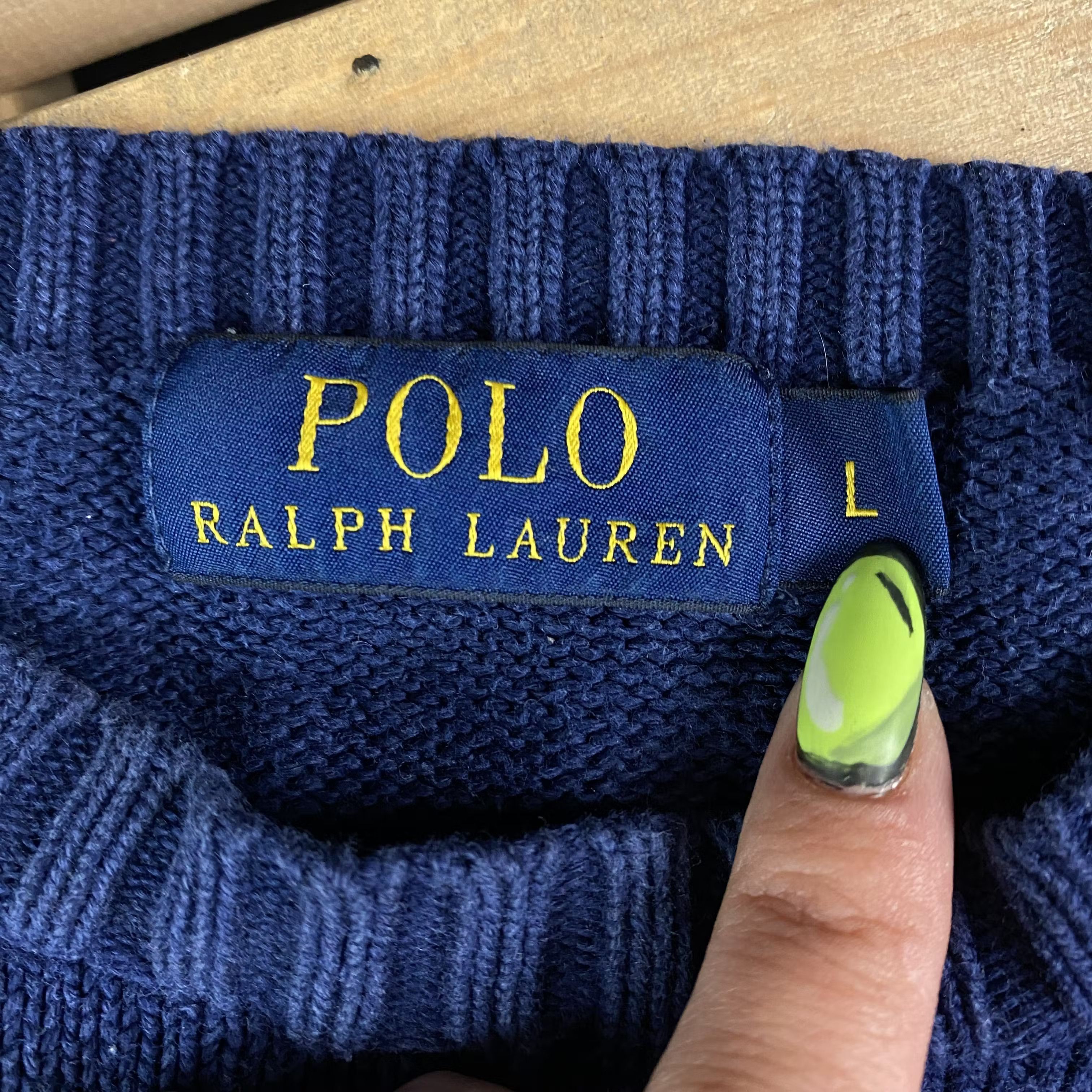 Polo Ralph Lauren × Ralph Lauren Mens Sweater Polo Ralph Lauren Size L Size US L / EU 52-54 / 3 - 4 Thumbnail