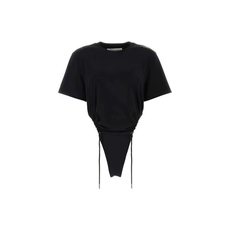 Y/Project YProject Letter Print Round Neck Short Sleeve Bodysuit-yf Size US 36 / EU 52 - 1 Thumbnail