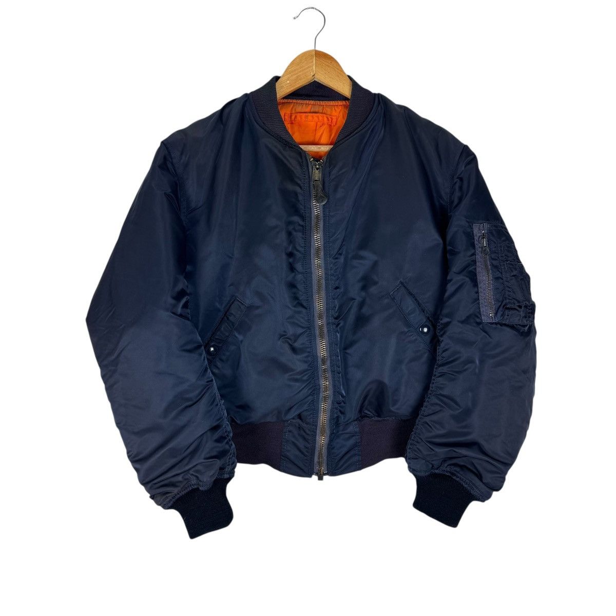 Alpha Industries ☀️60s ALPHA INDUSTRIES MA-1 BOMBER JACKET Size US M / EU 48-50 / 2 - 1 Thumbnail