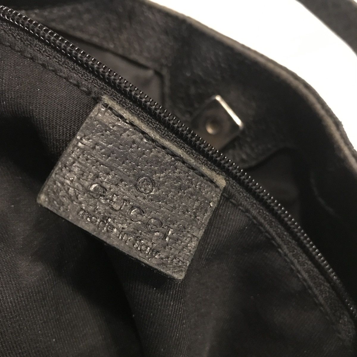 Gucci × Vintage gg canvas eclipse bag gucci black multilogo monogram purse Size ONE SIZE - 7 Thumbnail