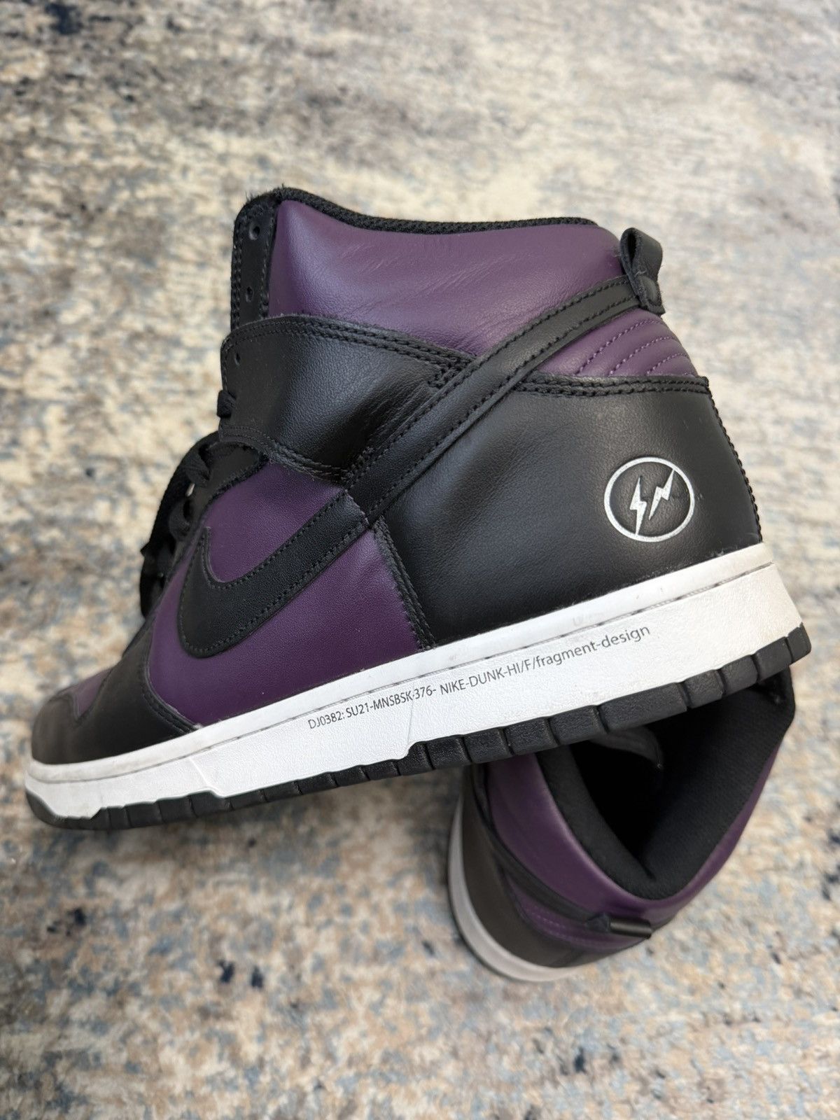 Fragment Design × Nike Nike X Fragment design dunk hi Size US 13 / EU 46 - 5 Thumbnail