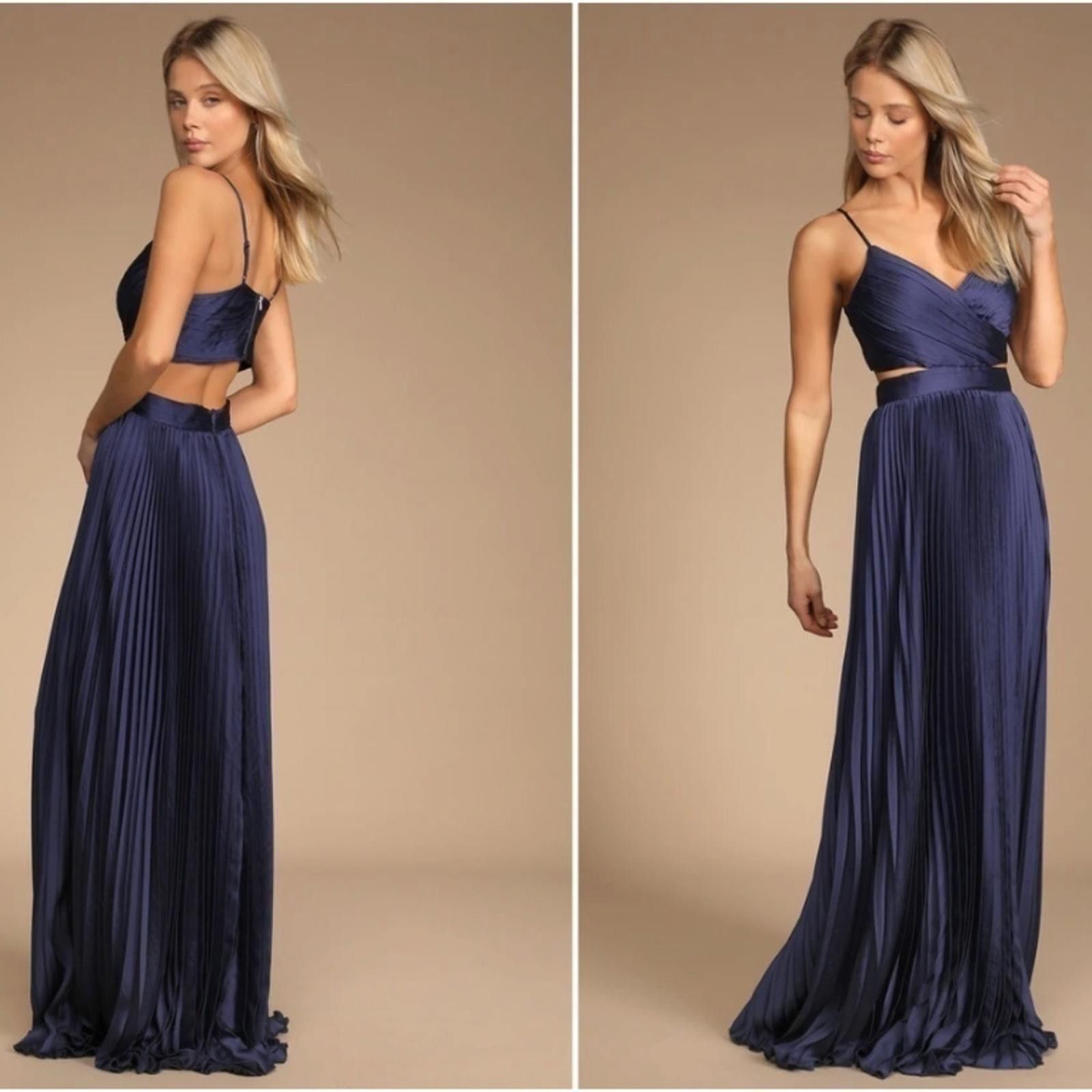 Lulus LULUS Sexy FLowy Prom Wedding Bridesmaid ELegant Maxi Size M / US 6-8 / IT 42-44 - 3 Thumbnail