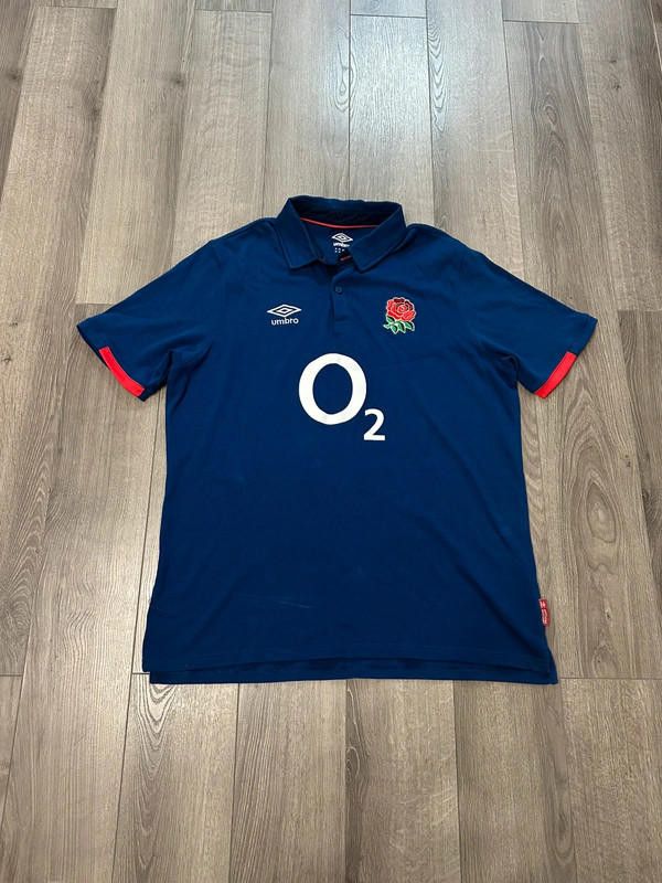 Designer 2020/21 England Rugby Polo Shirt XXL Size US XXL / EU 58 / 5 - 2 Thumbnail