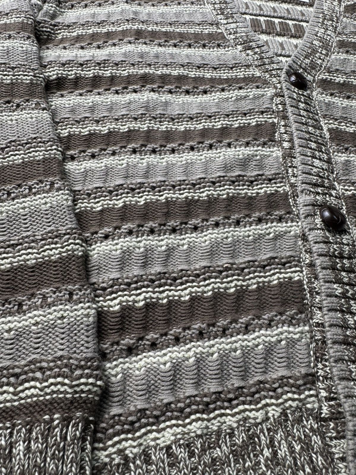 Aime Leon Dore Jacquard Striped knit cardigan Size US M / EU 48-50 / 2 - 6 Thumbnail