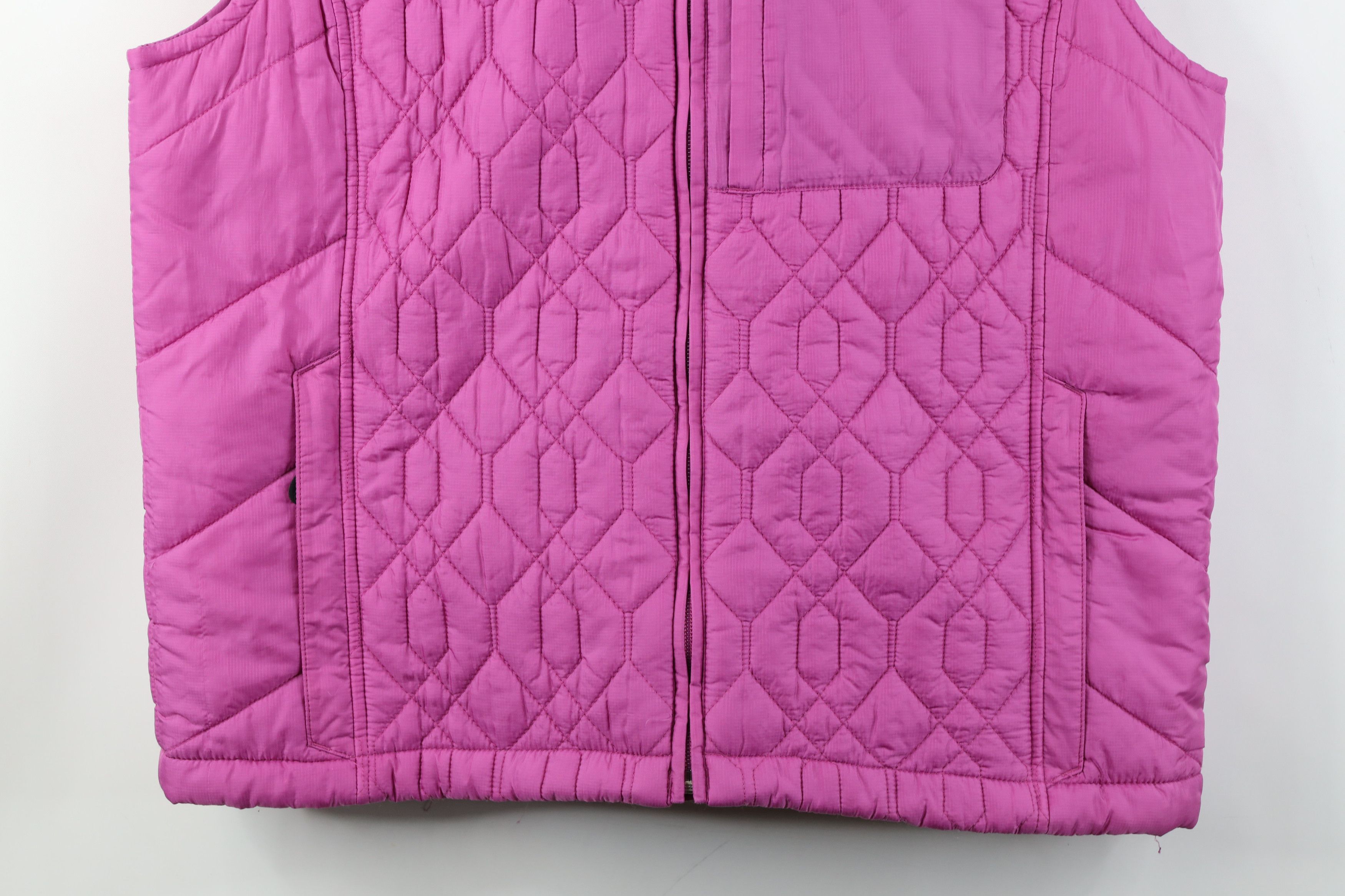 Spyder Vintage Spyder Flower Quilted Full Zip Puffer Vest Jacket Size XL / US 12-14 / IT 48-50 - 3 Thumbnail