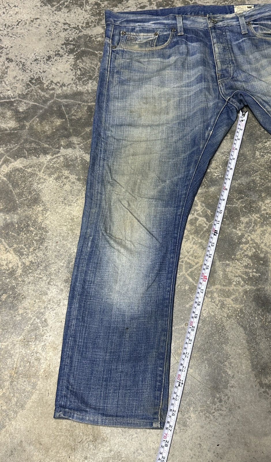 G-Star Distressed G Star Raw 3301 Denim Size US 38 / EU 54 - 17 Thumbnail
