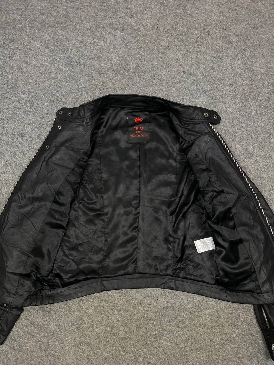 Japanese Brand maison gilfy synthetic leather jacket nice design Size US M / EU 48-50 / 2 - 6 Thumbnail