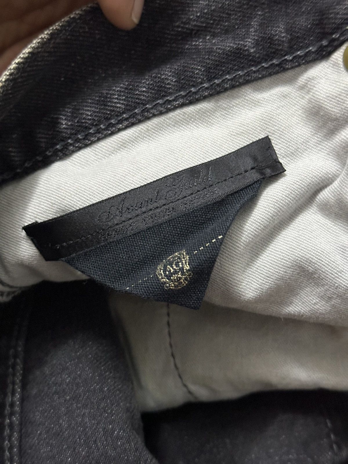 Denime × Warehouse AG Warehouse Wash Denim Pant Size US 34 / EU 50 - 7 Thumbnail