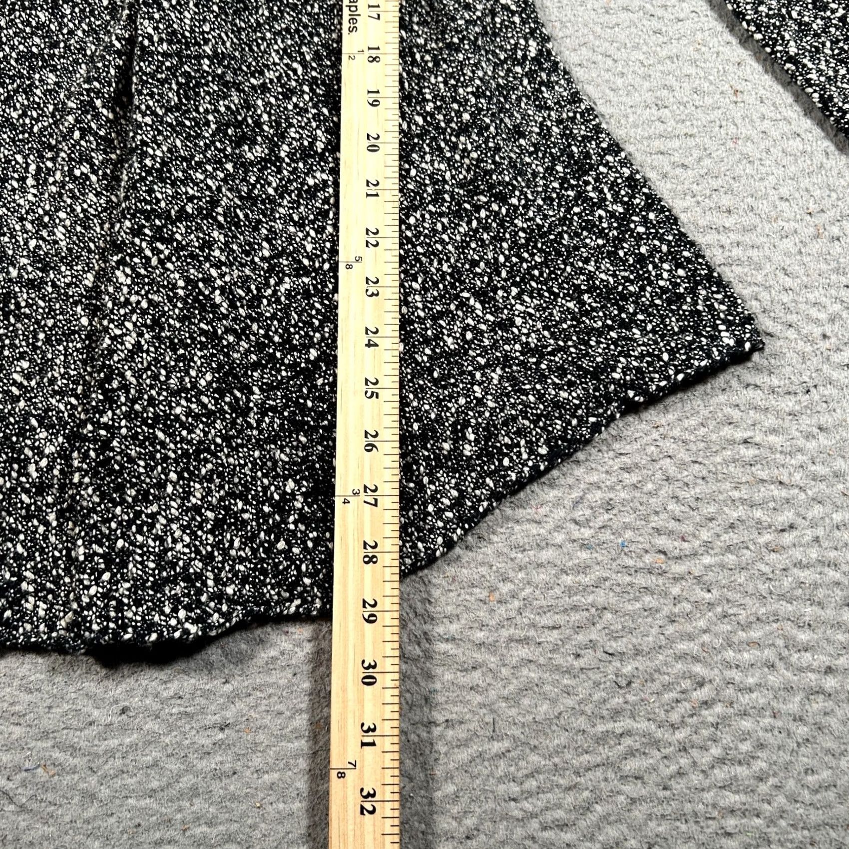 Eileen Fisher Eileen Fisher Cardigan Sweater Womens S Petite Black White Knit Open Front Size S / US 4 / IT 40 - 6 Thumbnail