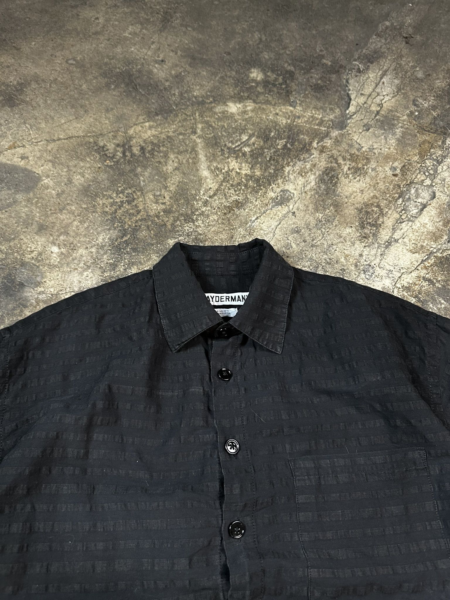 Schnaydermans Schnaydermans Checked Short Sleeve Shirt Luxury Size US M / EU 48-50 / 2 - 2 Thumbnail