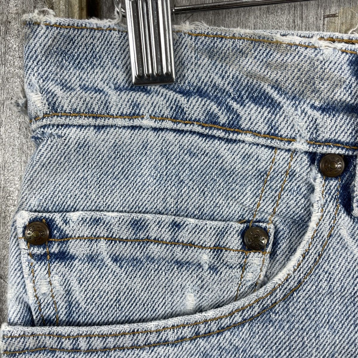 Levi's × Vintage Vintage Levis 540 Distresses Shorts Size US 32 / EU 48 - 7 Thumbnail