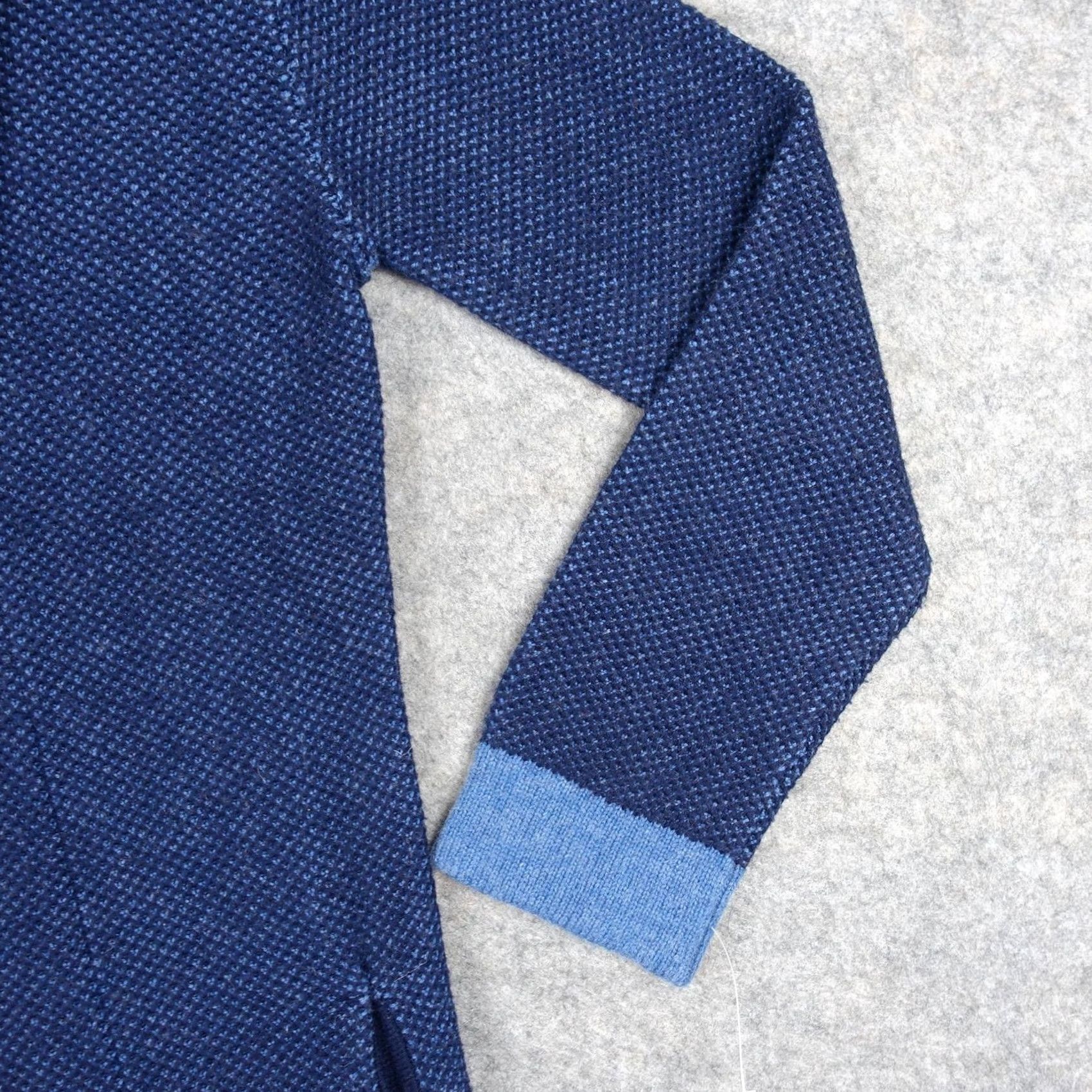 YOON YOON Cardigan Sweater Womens XS Blue Hooded Long Wool Cashmere Comfy Size XS / US 0-2 / IT 36-38 - 3 Thumbnail