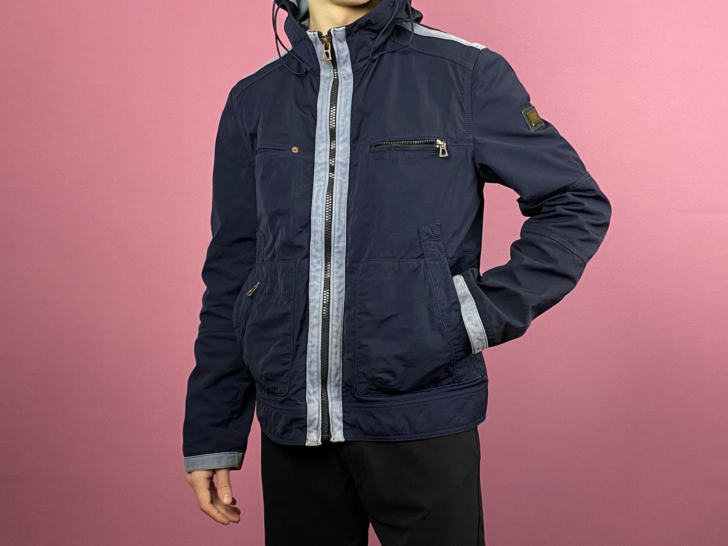 Hugo Boss × Vintage Hugo Boss Vintage Men's Hooded Jacket - M Size US M / EU 48-50 / 2 - 4 Thumbnail