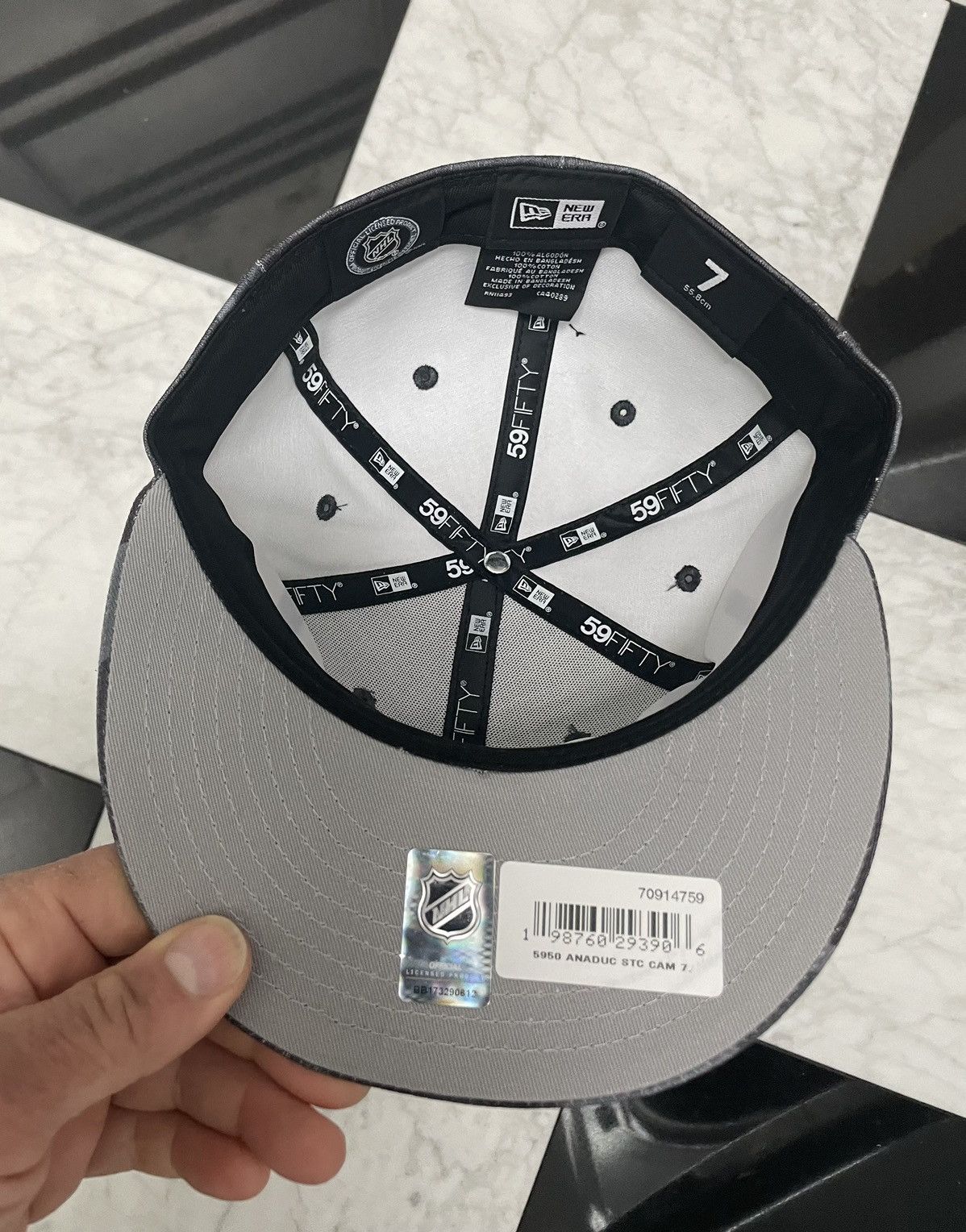 New Era Exclusive Anaheim Ducks fitted size 7 Size ONE SIZE - 4 Thumbnail
