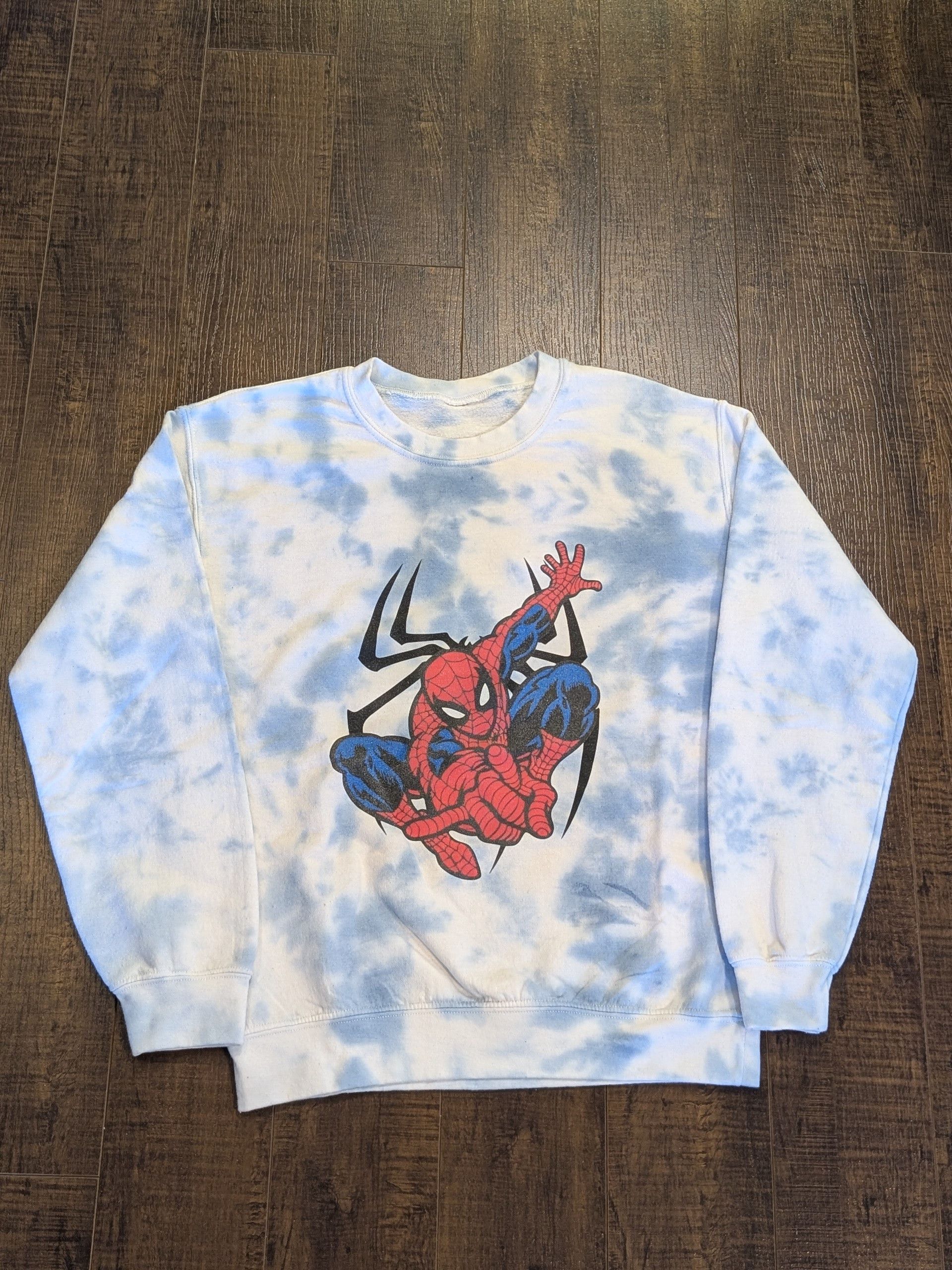 Other Y2K Vintage Spiderman Tie Dye Crewneck - Size S Size US S / EU 44-46 / 1 - 1 Thumbnail