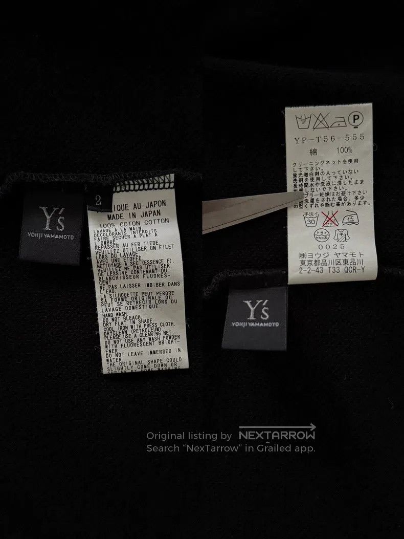 Yohji Yamamoto Yohji Yamamoto 11AW-Show Shaped Sleeveless Cardigan shirt Size XS / US 0-2 / IT 36-38 - 6 Thumbnail