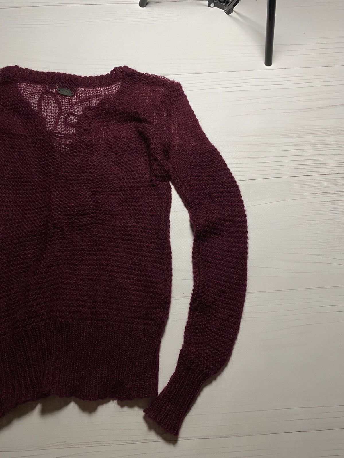 Just Cavalli Just Cavalli mohair blend lace-up knit sweater Size S / US 4 / IT 40 - 14 Thumbnail