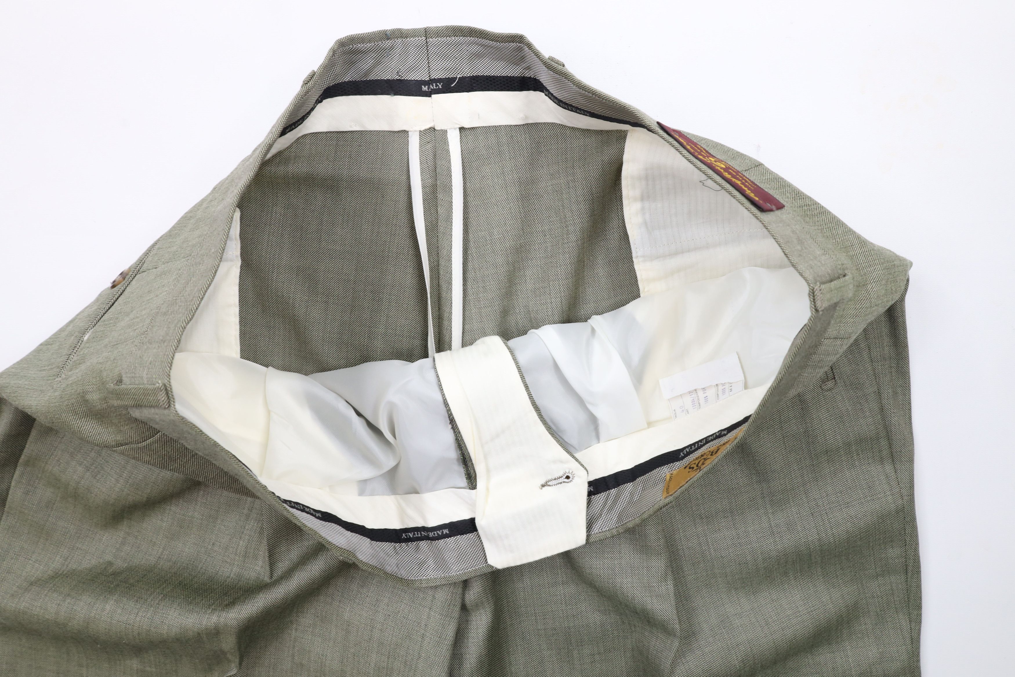 Vintage Vintage 90s Streetwear Wide Leg Chino Pants Heather Green Size US 40 / EU 56 - 6 Thumbnail