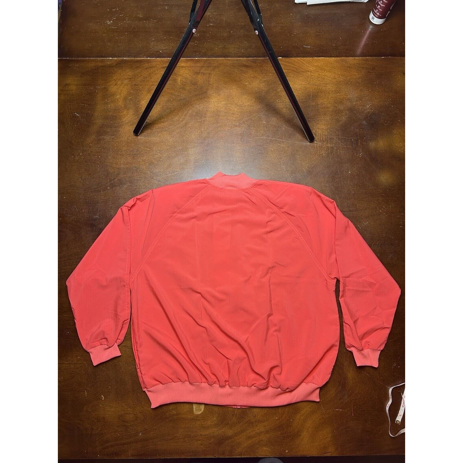 Prince VTG 1993 Prince Tennis Salmon Pink Zip Up Windbreaker NWT Size L / US 10 / IT 46 - 13 Thumbnail