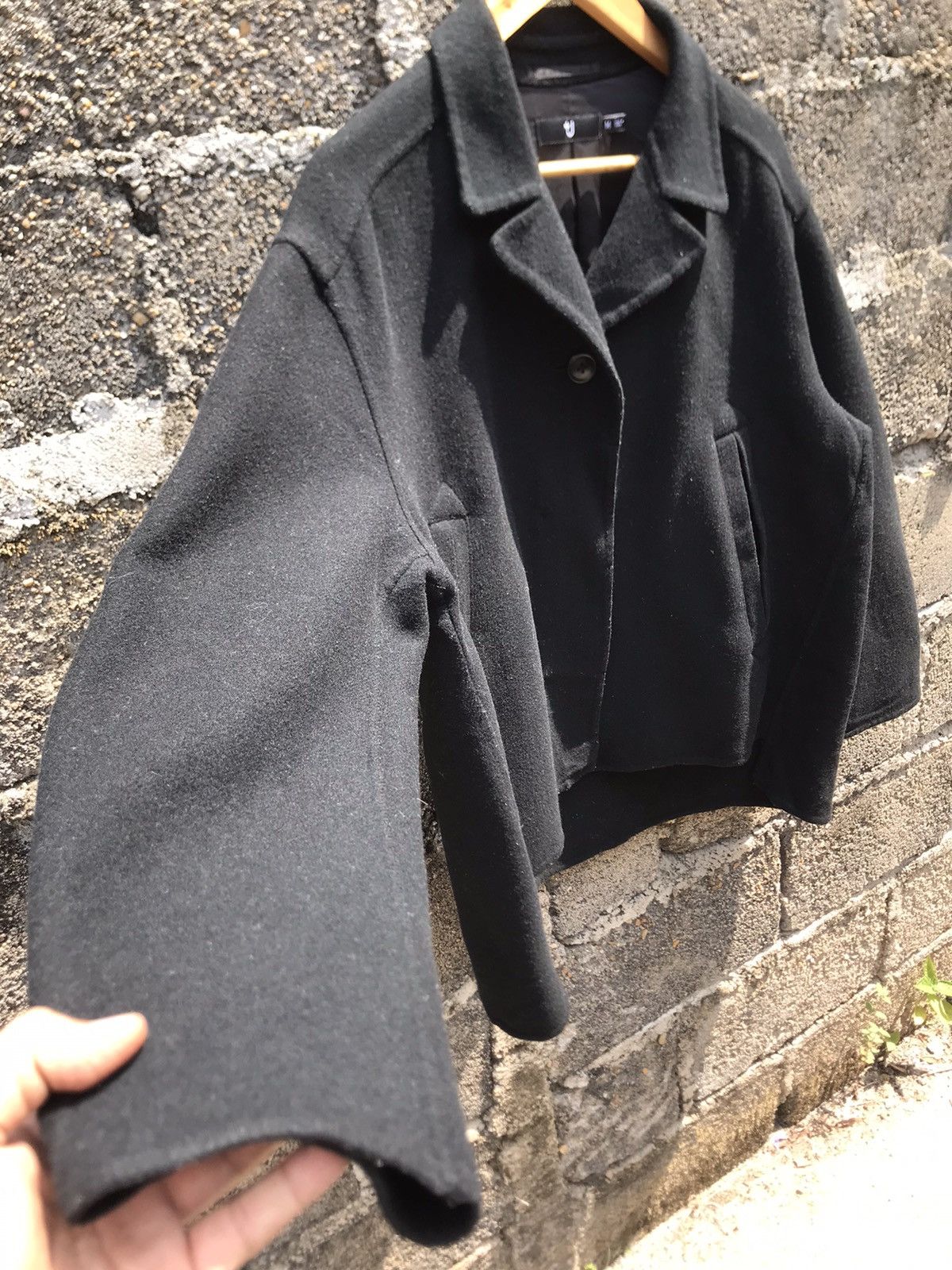 Jil Sander × Uniqlo 🔥Jil Sander Uniqlo Wool Croped Jacket Size M / US 6-8 / IT 42-44 - 4 Thumbnail
