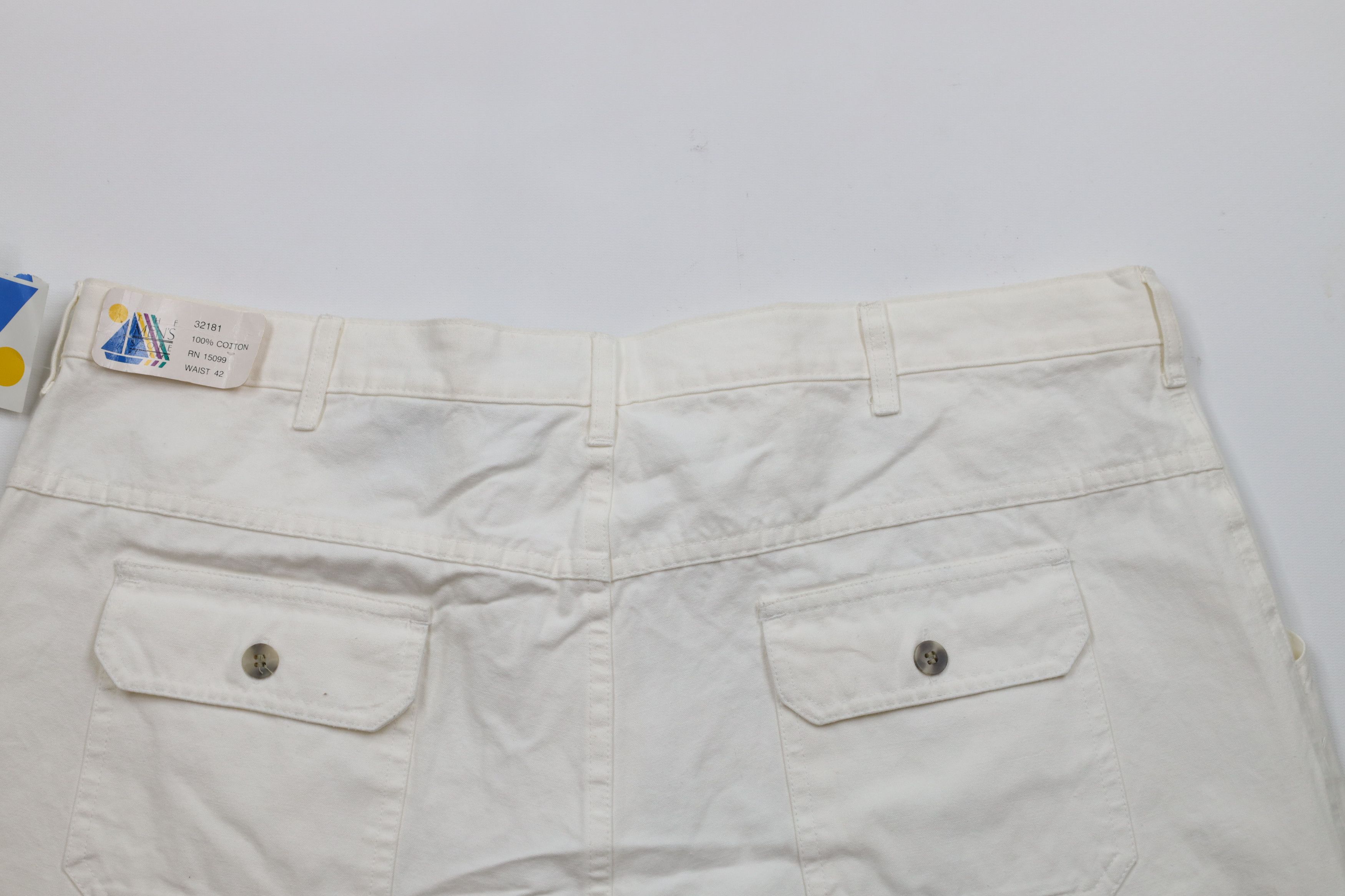 Vintage Deadstock Vintage 90s Streetwear Front Pocket Cargo Shorts Size US 42 / EU 58 - 9 Thumbnail