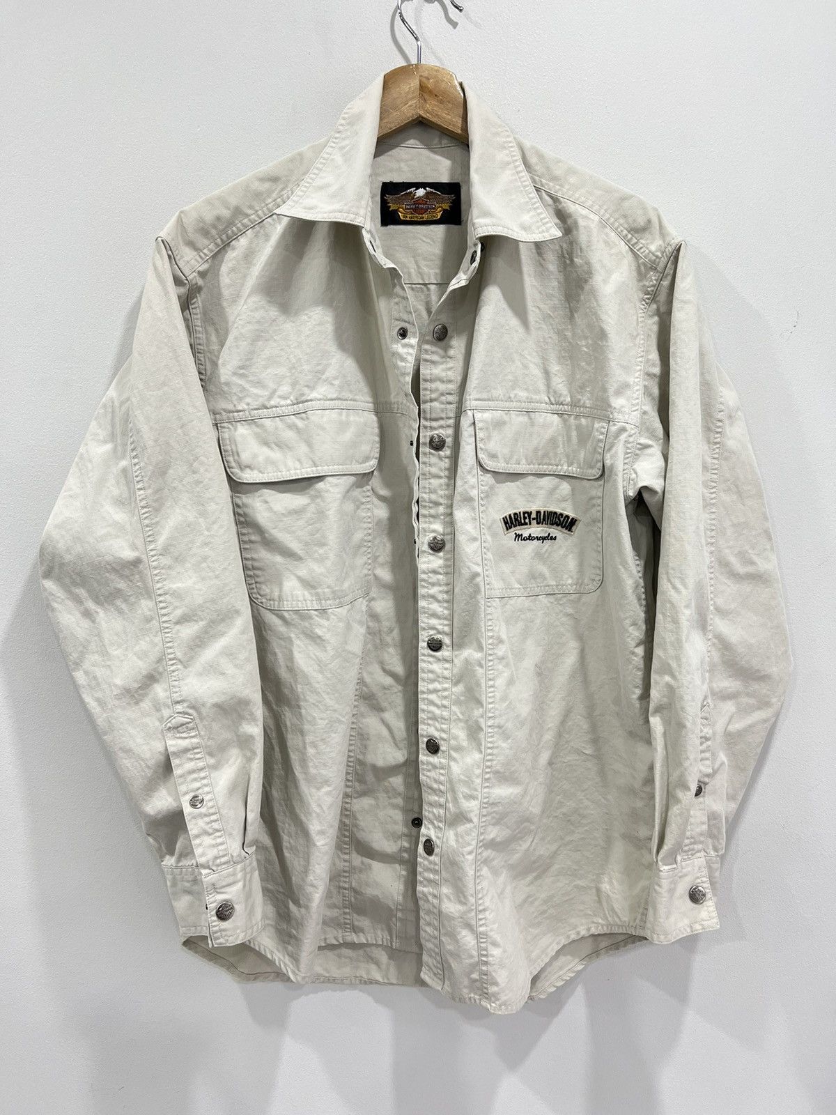 Harley Davidson Vintage Harley Davidson Button Up Shirt Size US M / EU 48-50 / 2 - 1 Thumbnail