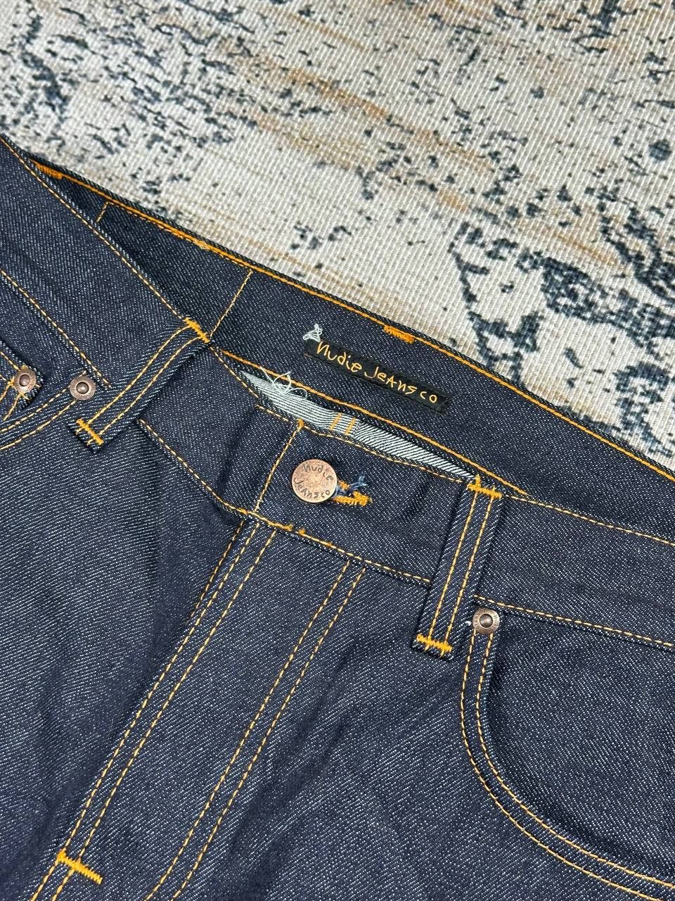 Nudie Jeans Nudie Jeans Dude Dan Dry Denim Jeans Made In Italy Size US 30 / EU 46 - 9 Thumbnail