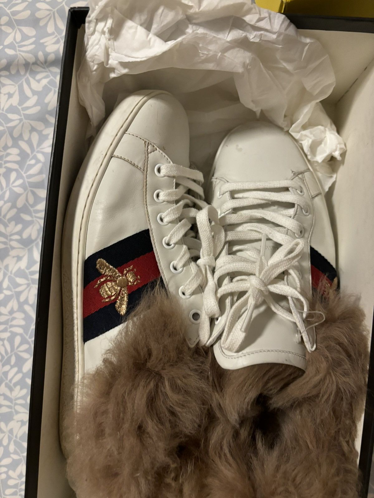 Gucci Fur aces Size US 11 / EU 44 - 10 Thumbnail