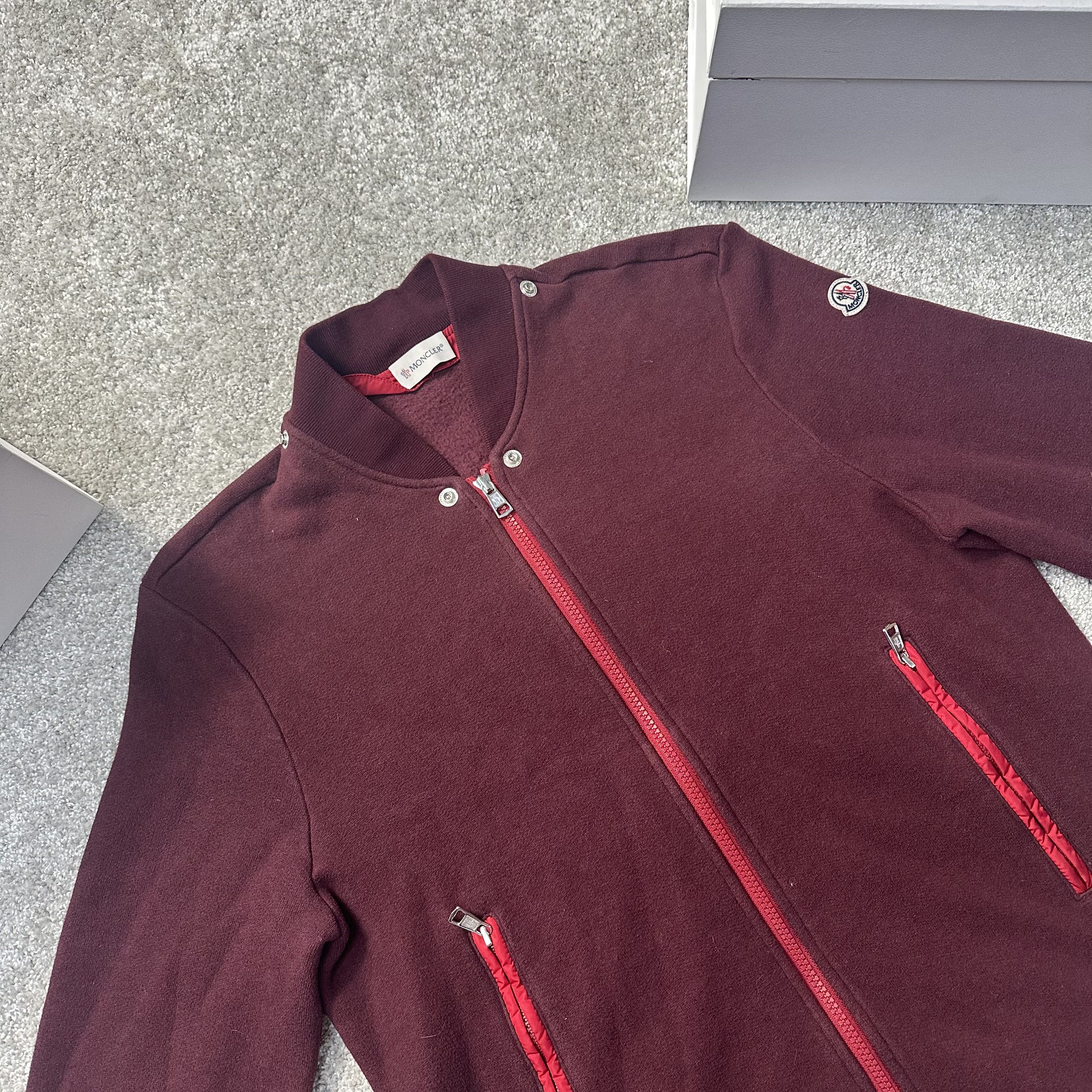 Moncler Moncler Hooded Fleece Zip Up Cardigan Size US M / EU 48-50 / 2 - 5 Thumbnail