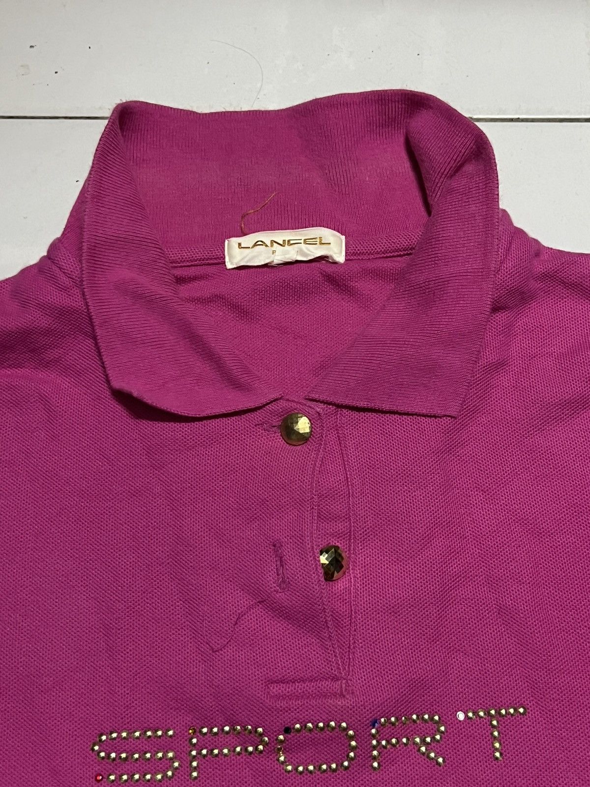 Lancel Lancel sport polo shirts button up vtg size m Size US M / EU 48-50 / 2 - 3 Thumbnail