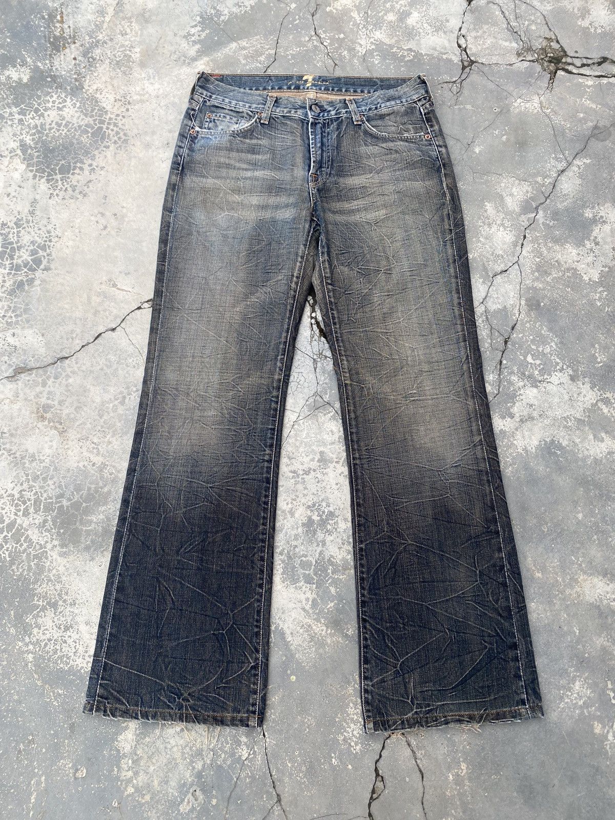 7 For All Mankind 7 For All Mankind Claw Mark Flare Size US 31 - 1 Thumbnail