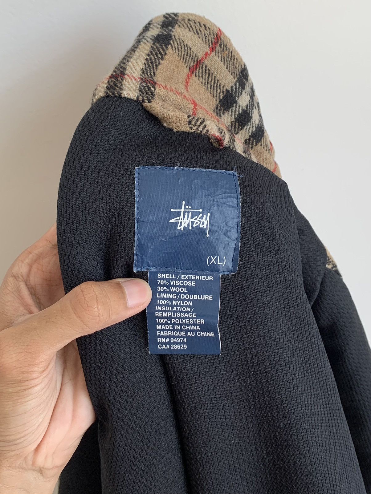 Stussy Vintage Stussy "Nova Check" Jacket Size US XL / EU 56 / 4 - 3 Thumbnail