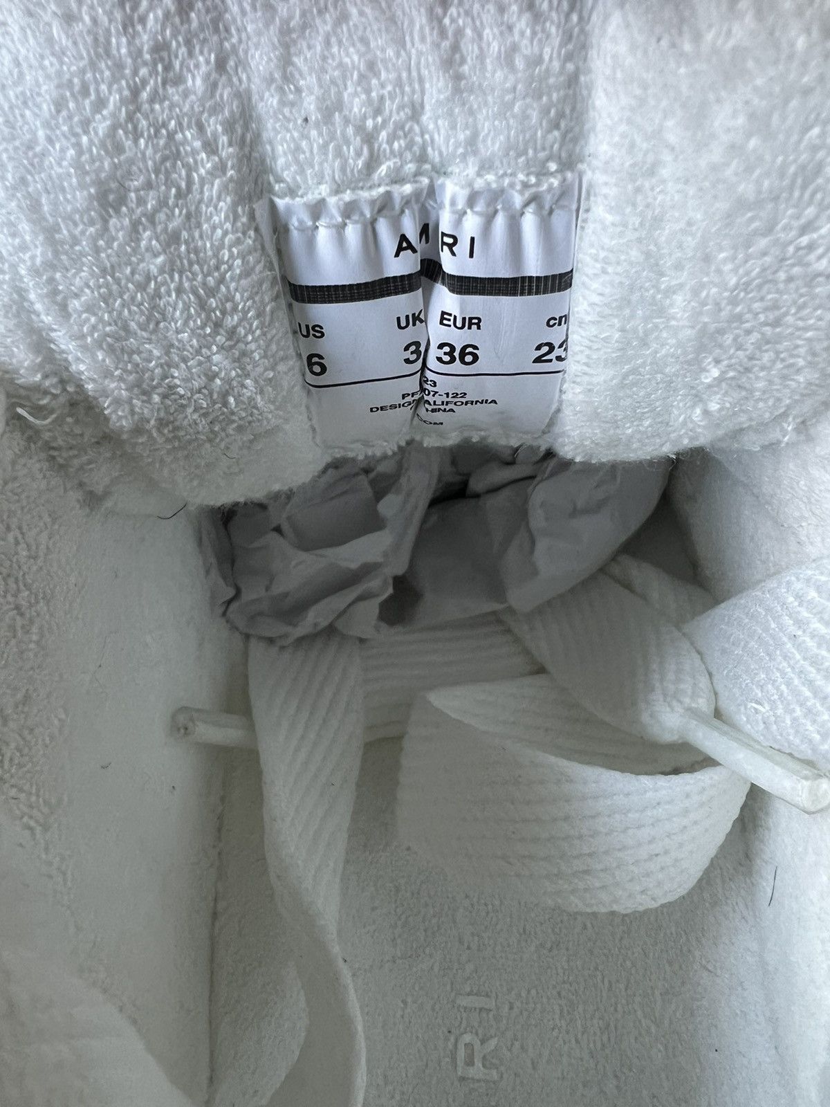 Amiri Amiri MA-1 white sneakers Size US 6 / IT 36 - 6 Thumbnail