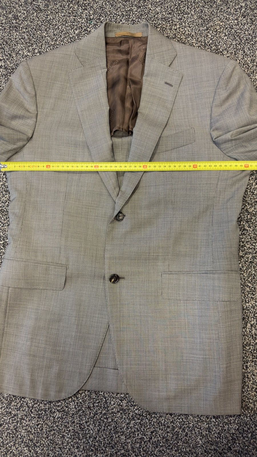 Other Boggi Milano Suit 100% Wool - Made in Italy - Size S Size 46S - 14 Thumbnail