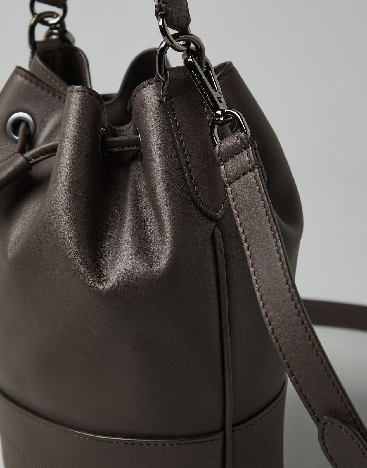 Brunello Cucinelli o1la1rc1a0425 Size: OS / Shoulder Strap Bag in Brown Size ONE SIZE - 4 Thumbnail