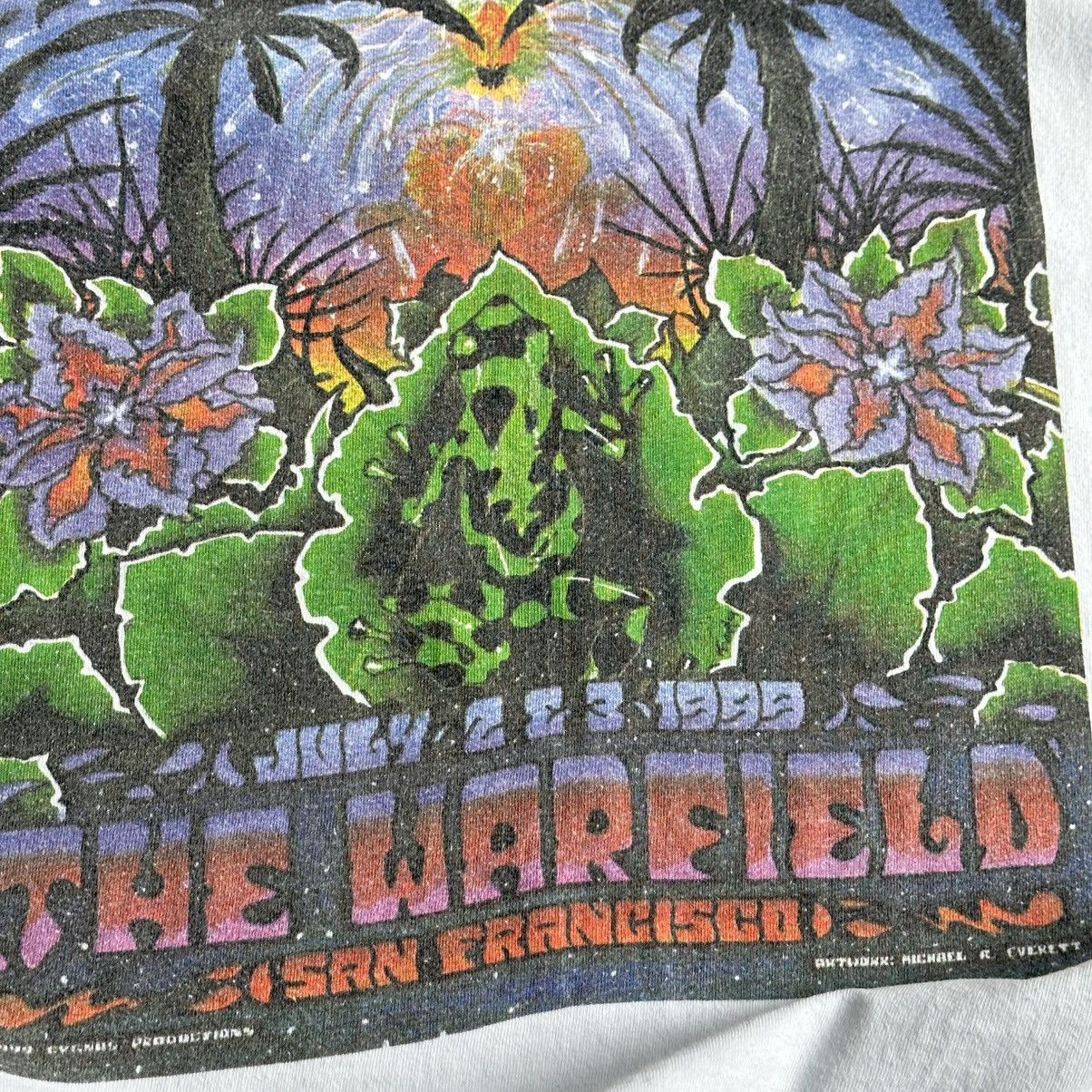 Band Tees Vintage 1999 Phil Lesh and Friends Warfield Promo Band Tee Size US L / EU 52-54 / 3 - 5 Thumbnail